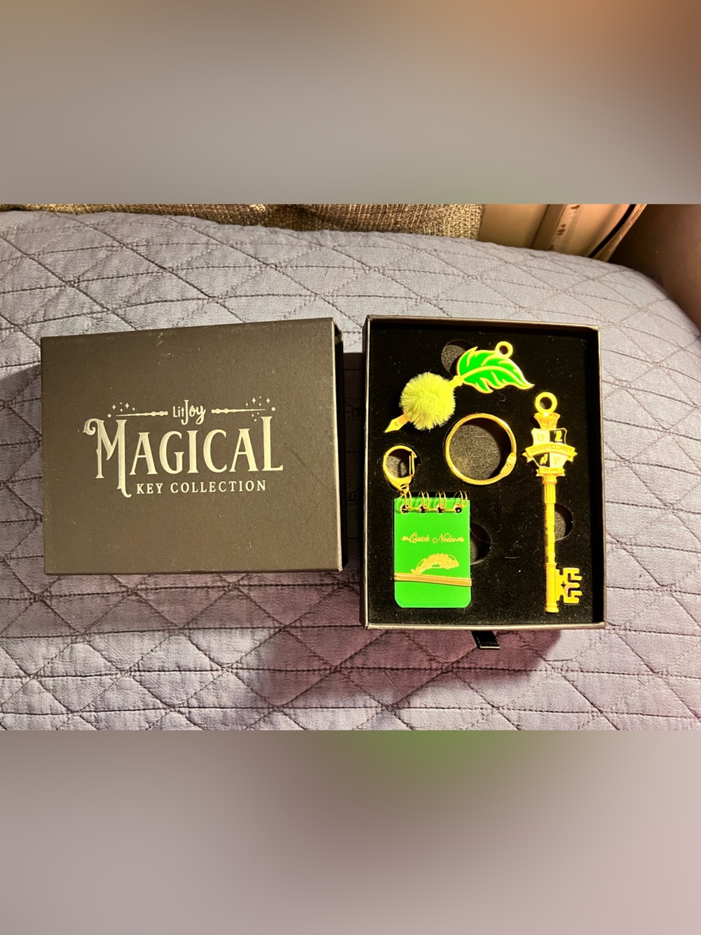 New LitJoy Crate Magical Key Collection Rita Skeeter Key